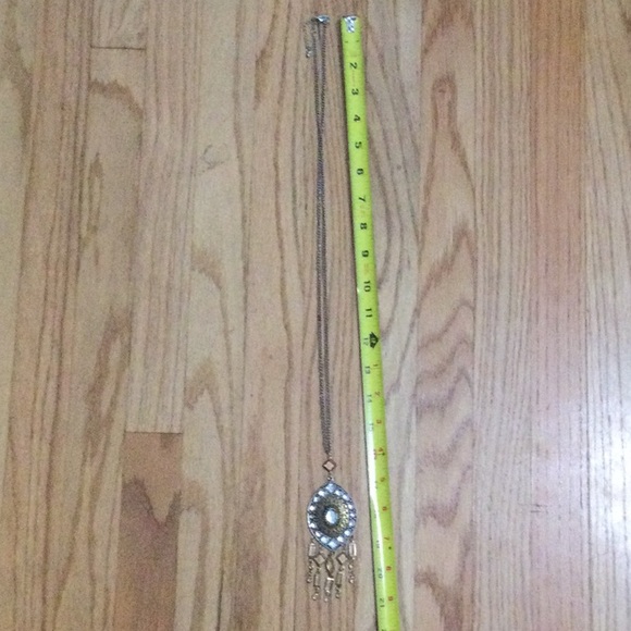 Bebe woman’s boho necklace antique gold - Picture 7 of 8